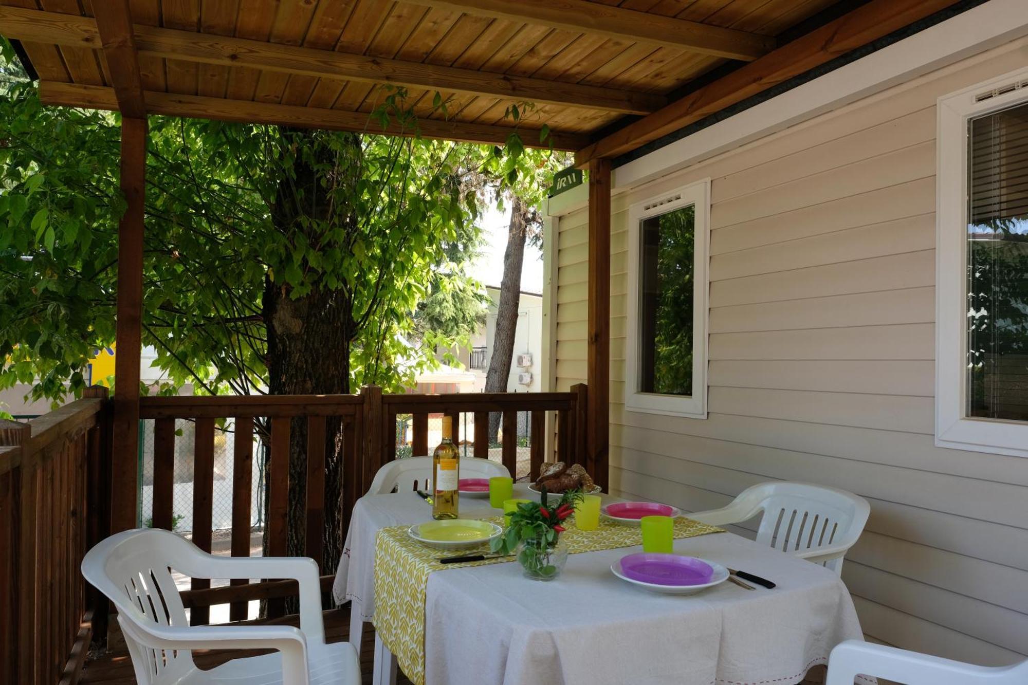 Happy Camp Mobile Homes In Camping Villaggio Lamaforca Каровиньо Екстериор снимка